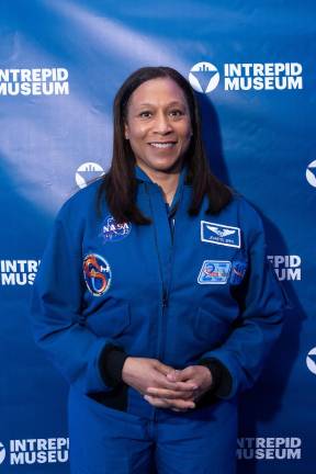 Dr. Jeanette Epps at the Intrepid Museum’s annual Kids Week.