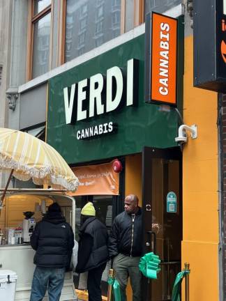 Verdi Cannabis on Jan. 26, the day of its grand opening on 158 W. 23rd. St.