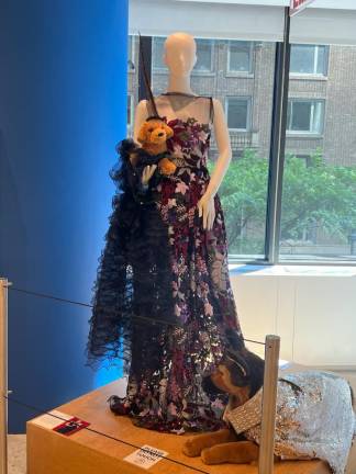 The canine version of Zendaya’s Met Gala ensemble, now viewable at the AKC Museum of the Dog. It’s part of Anthony Rubio’s “Canine Couture” exhibit, which runs until July 7.