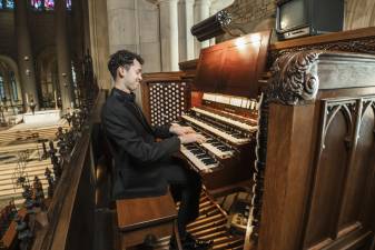 Daniel Ficarri plays the newly restored Great Organ at the Cathedral Church of St. John the Divine.