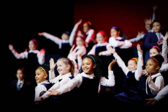 The Young People’s Chorus of New York City brought song and dance to Lincoln Center’s David Geffen Hall for the program’s winter concert this year.