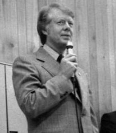 Jimmy Carter in the campaign trail in Tallahassee, FL