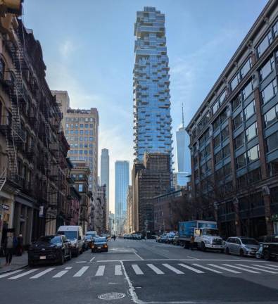 Only “congestion pricing’ will save us from the car culture, proponents say. But Forsythe St. near Worth St. did not appear to need much saving on the morning of Dec. 17.