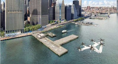 The Downtown Manhattan Heliport of the near future<b>—hopefully.</b>