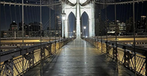 Brooklyn Bridge Towers Bathed in Bright White Lights for First Time in ...