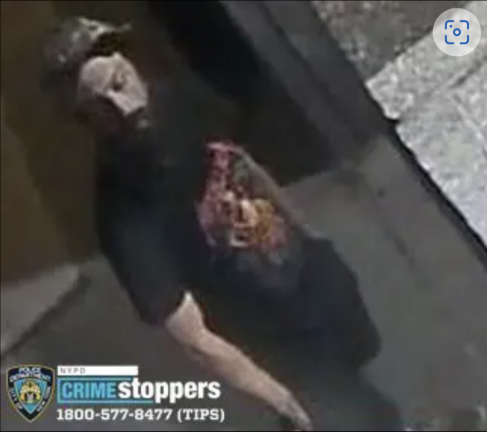 So I Dub Thee Unforgiven: Surveillance photo of the suspected Temple Emanu-El vandal.