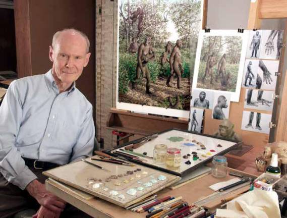 Jay Matternes, fabled wild life painter, is still hard at work in his studio at 91 years old.