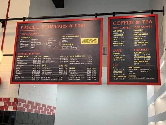 A Menu to (Figuratively) Die For: Bagels, Schmears &amp; Fish