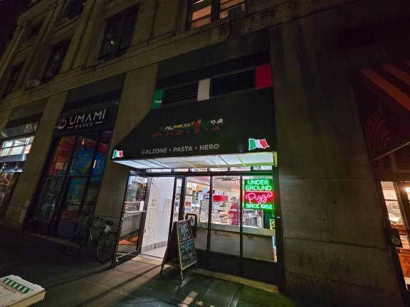 Underground Pizza has been near Wall Street since it opened at its first location in 1982.