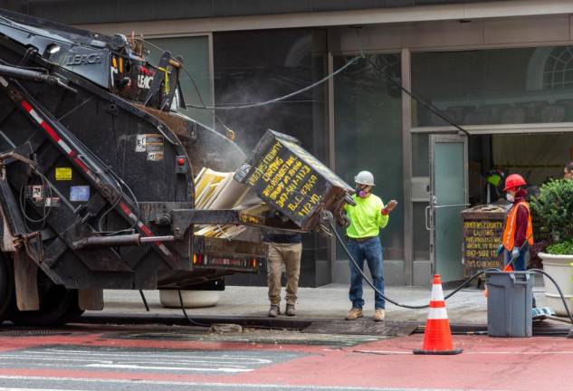 NYC construction site. Photo: David Brossard, via Flickr