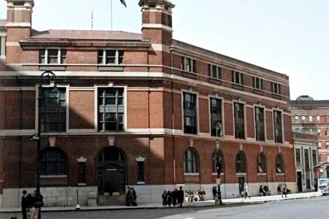 The NYC Parks Department has maintained that it must demolish the Tony Dapolito Recreation Center, pictured above, because of structural issues. The agency said it will reconstitute its outdoor pool and save the Keith Haring mural.