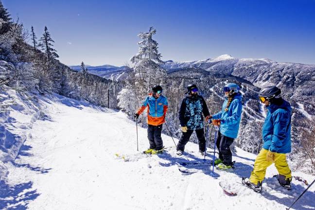 It’s peak ski season at Smuggs.