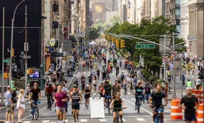 Summer Streets is back with closures for three weekends in Manhattan in August.