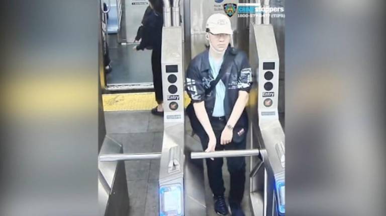 Police released photo of a suspect who is alleged to have stabbed a 29--year-old man on the L train subway at First Ave. and E. 14th at around 8:45 p.m. on Sept. 20.